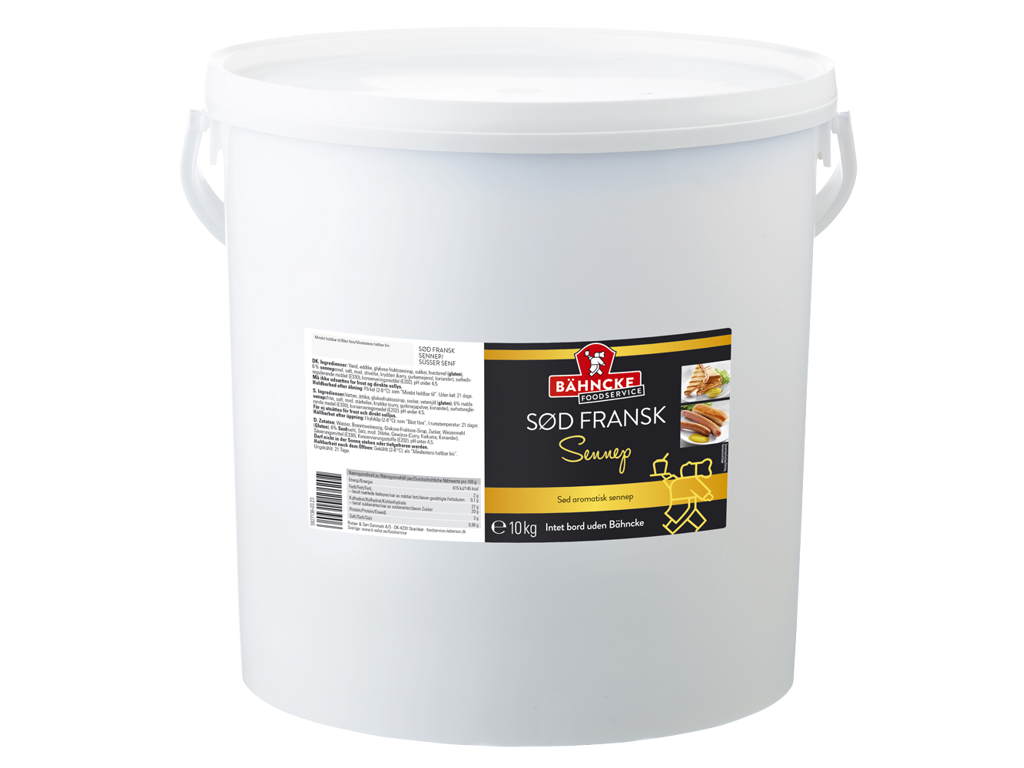 Bähncke Sød Sennep - 10 kg