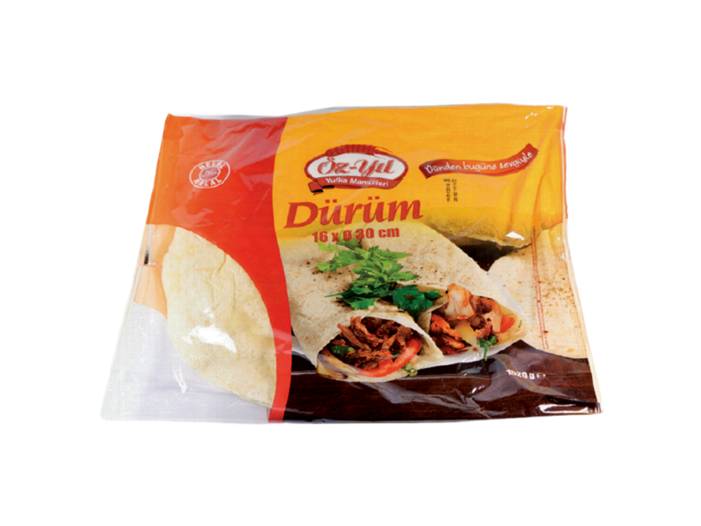 Durum Fladbrød (30cm) - 1440 g / 16 stk