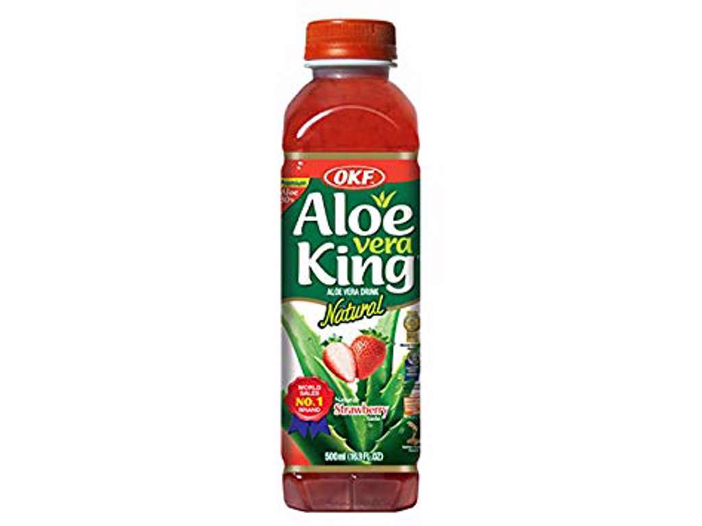 Aloe Vera King Jordbær 0,5 L - 20 stk