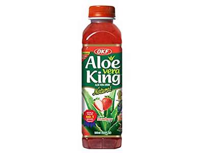 Aloe Vera King Jordbær 0,5 L - 20 stk