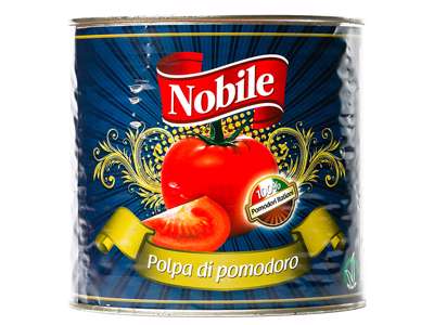 Nobile Flåede Tomater - 3 kg