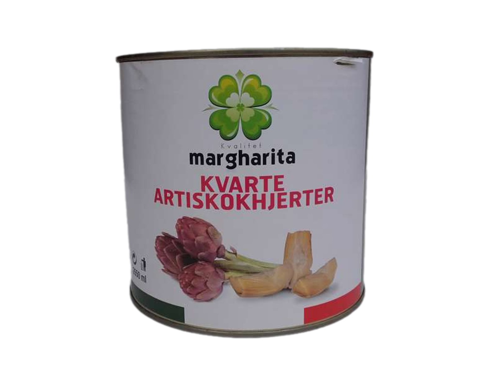 Artiskokhjerter Kvarte - 2,5 kg