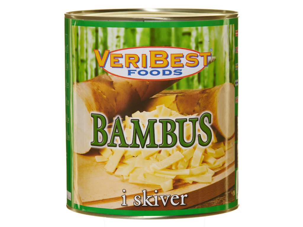 Bambusskud i Skiver - 3 kg