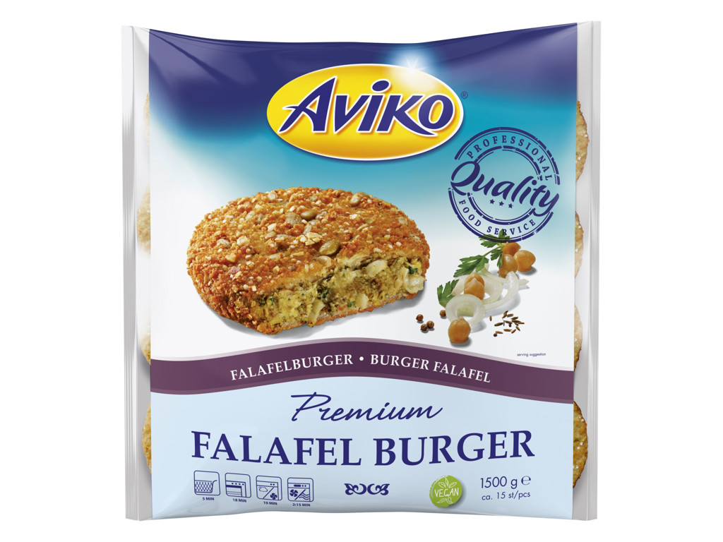 Falafel Burger (100g) - 1,5 kg