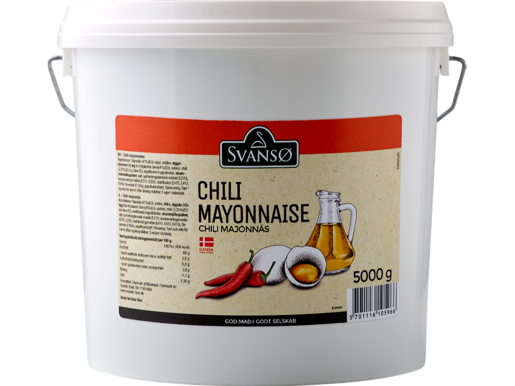 Chili Mayonnaise Svansø - 5 kg