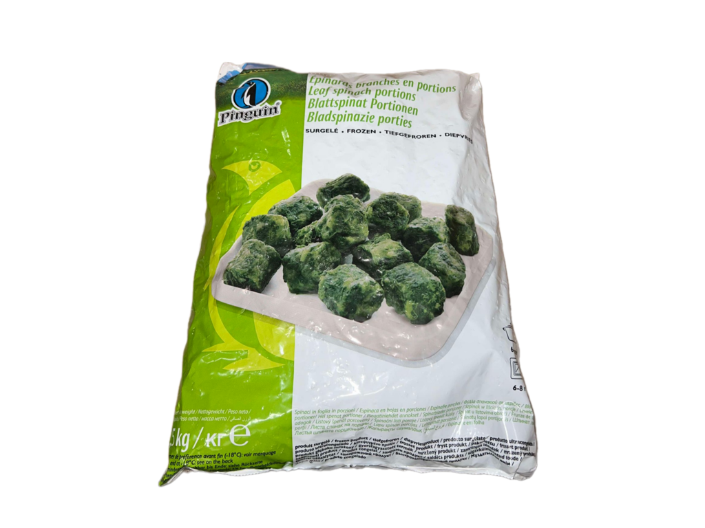 Spinat Helbladet (frost) - 2,5 kg 