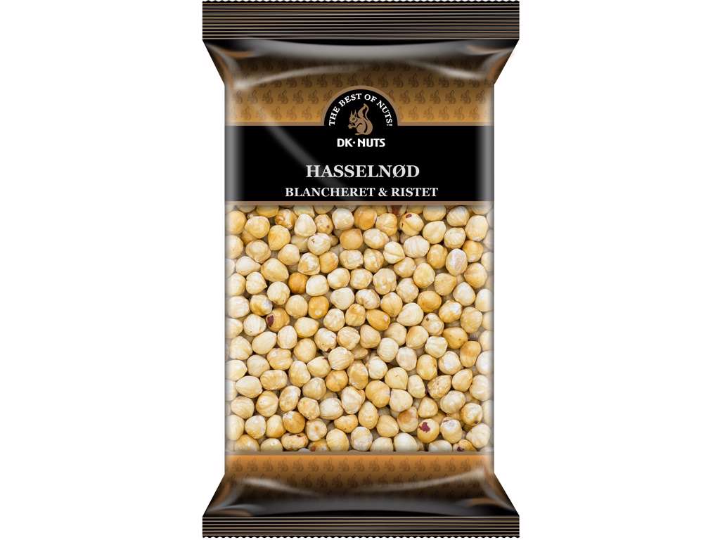 Hasselnødder Ristet (Blancheret) - 1 kg